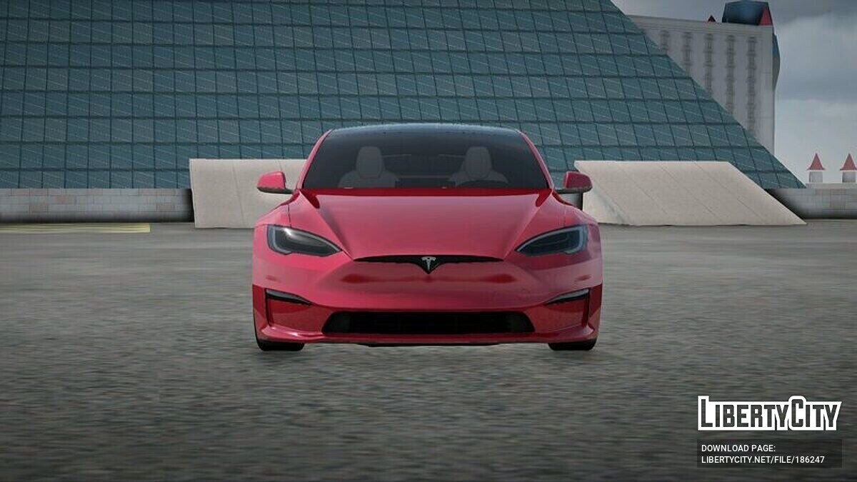 Tesla Model S Plaid для GTA San Andreas - Картинка #4