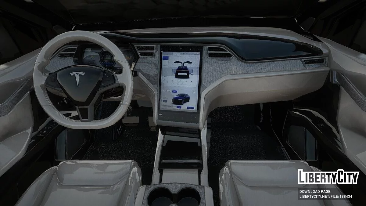 Tesla Model X 2022 / GTA San Andreas