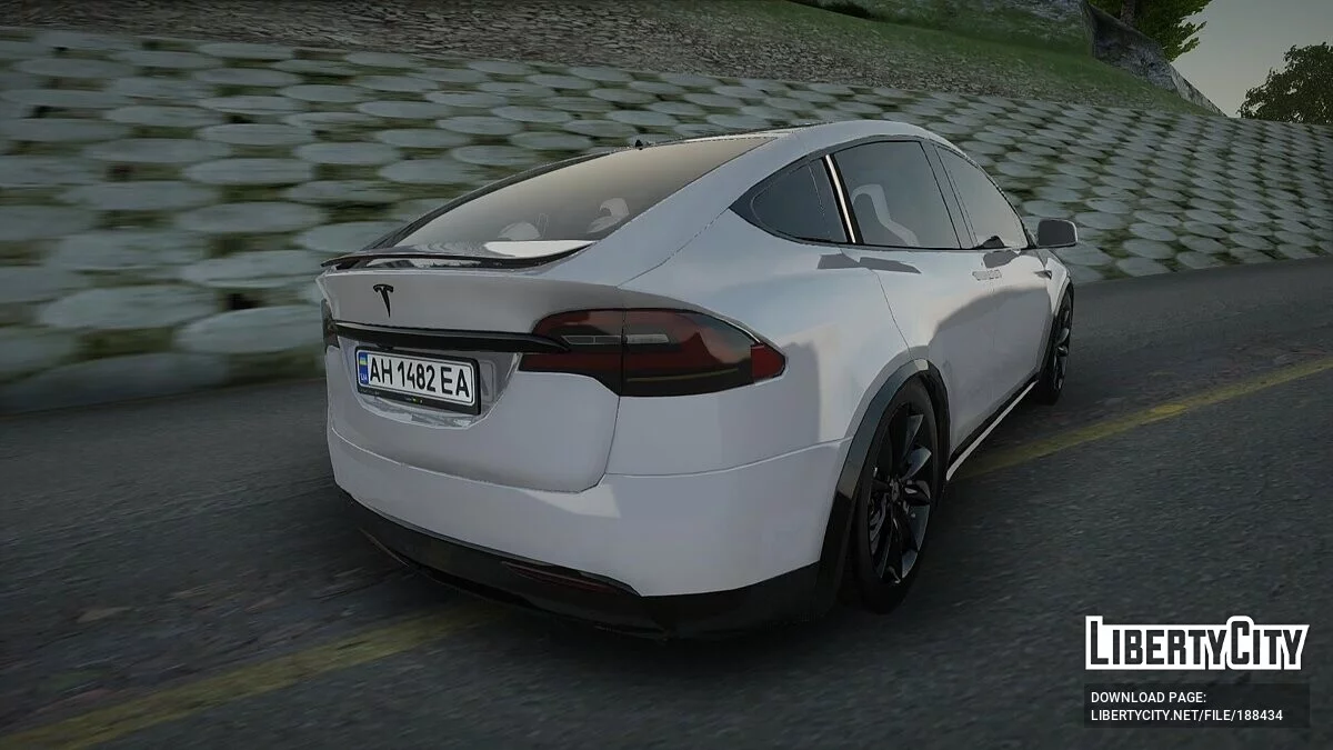 Tesla Model X 2022 / GTA San Andreas