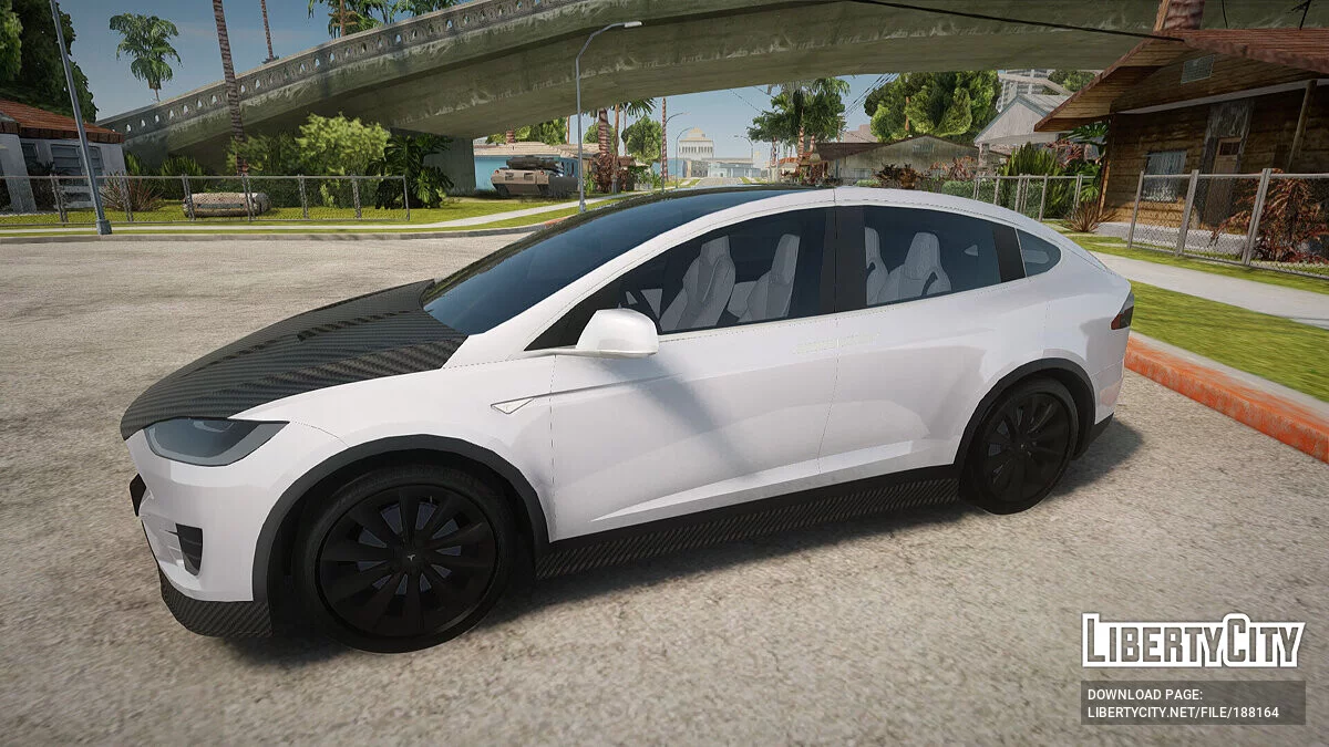 Tesla Model X + CCD / GTA San Andreas