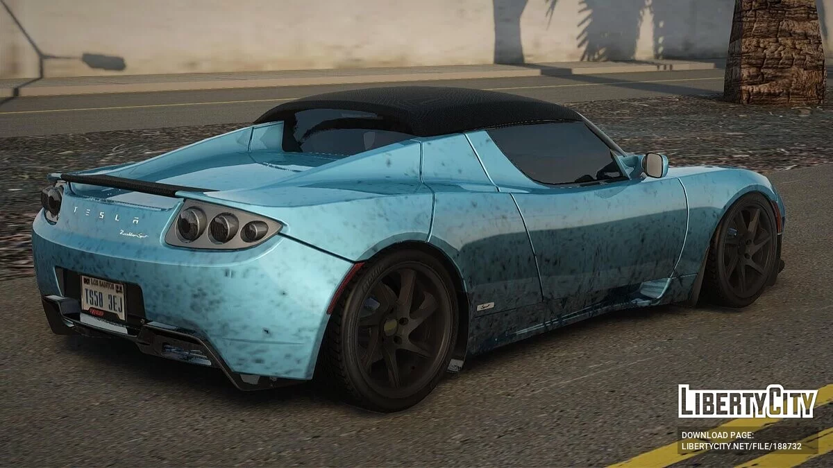 2011 Tesla Roadster Sport / GTA San Andreas