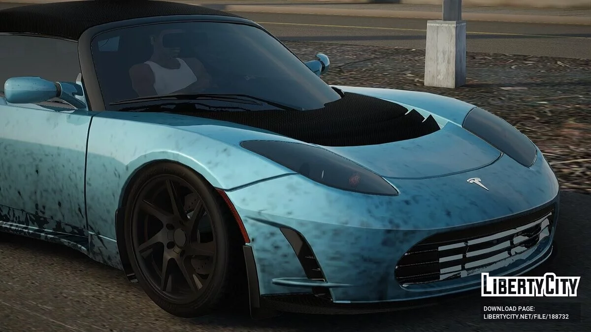 2011 Tesla Roadster Sport / GTA San Andreas
