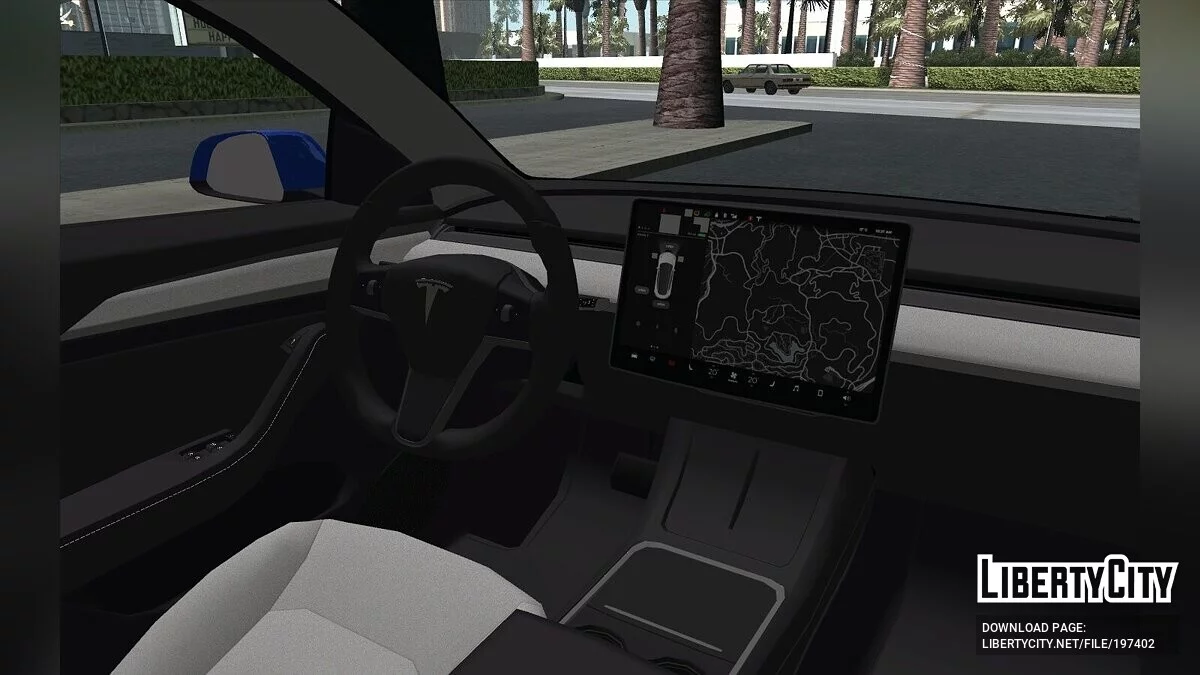 Tesla Model Y 2023 / GTA San Andreas