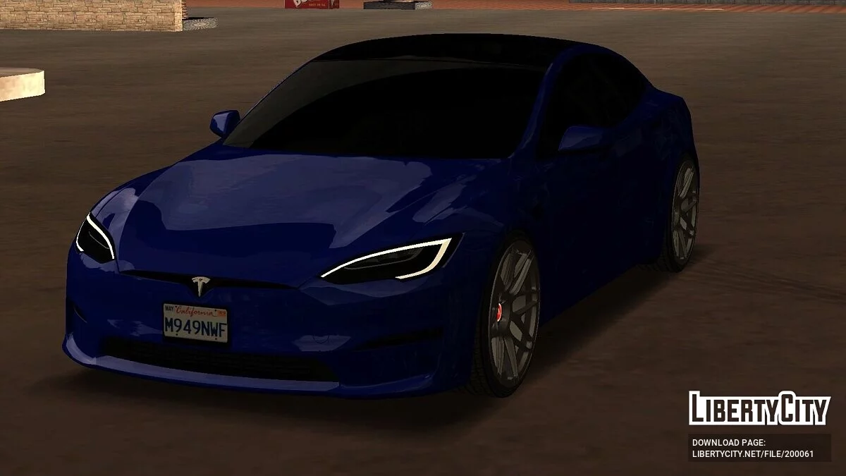 Tesla Model S Plaid / GTA San Andreas