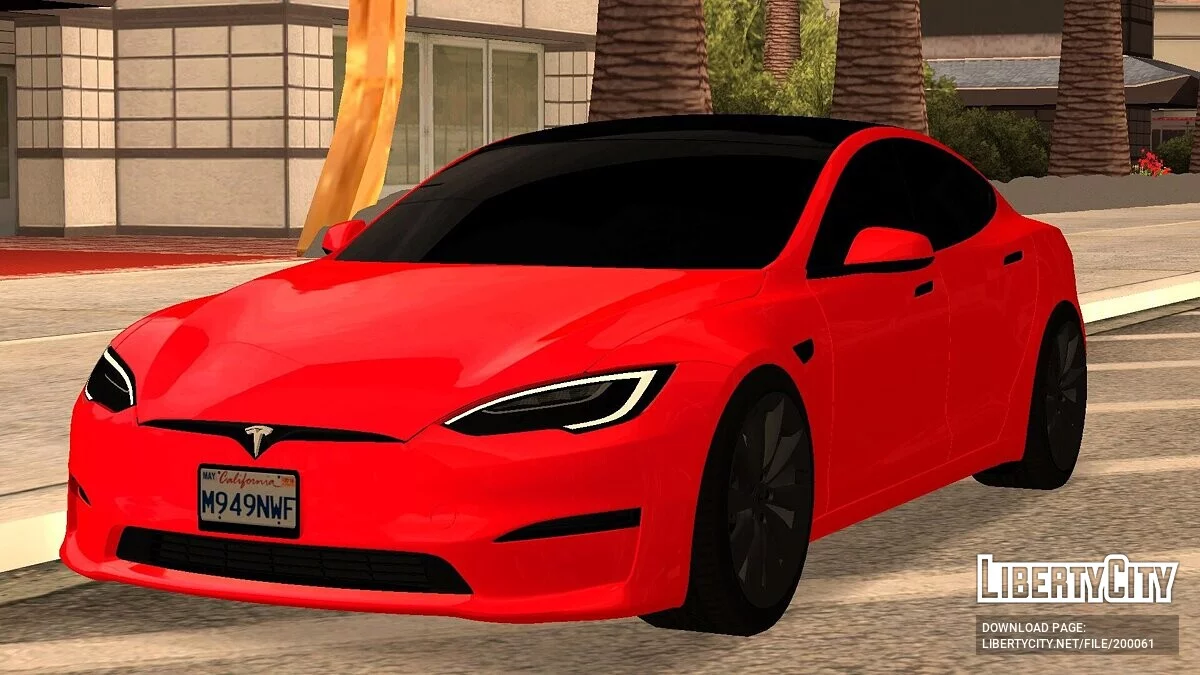 Tesla Model S Plaid / GTA San Andreas