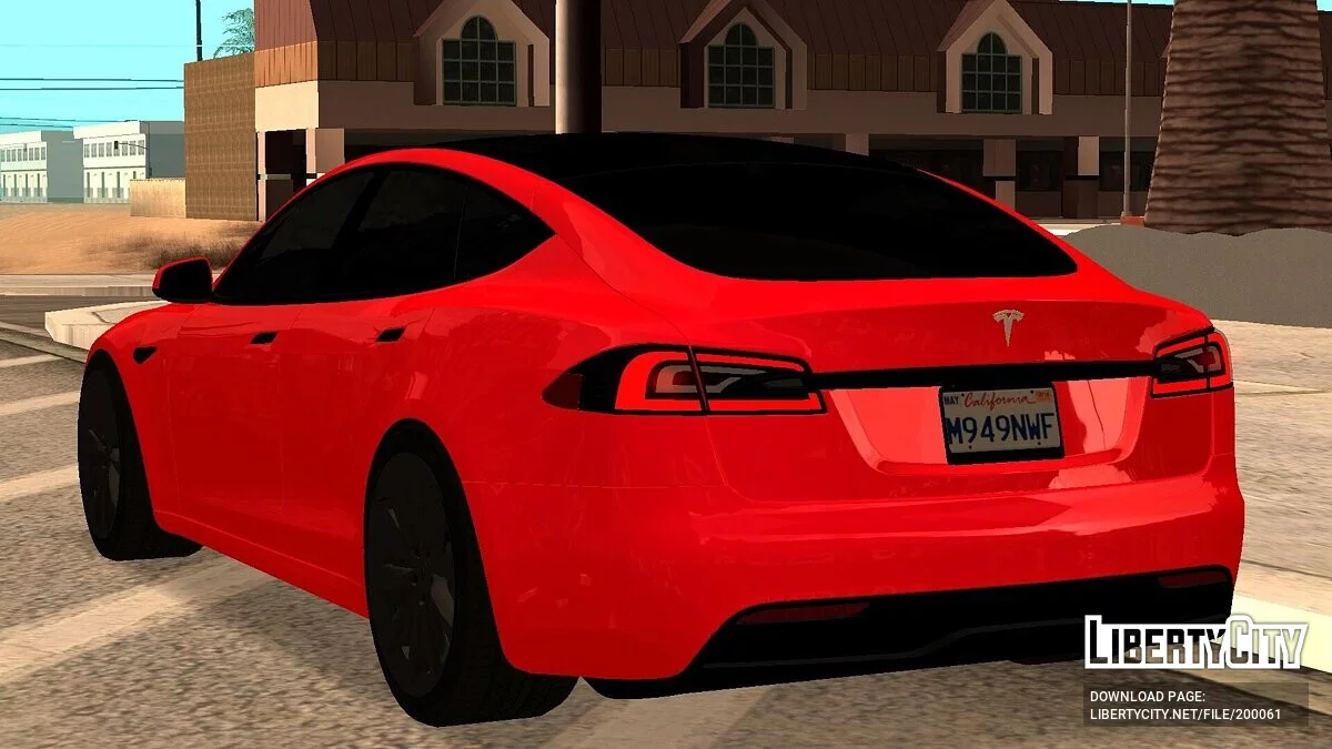 Tesla Model S Plaid / GTA San Andreas