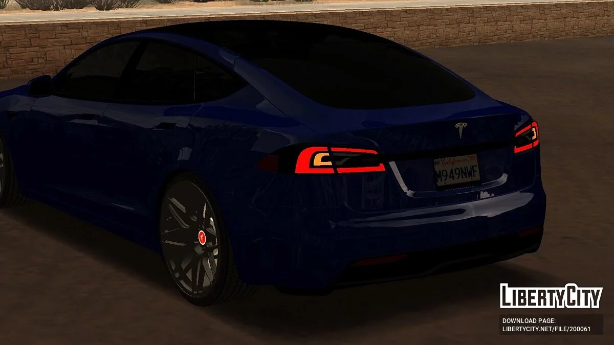 Tesla Model S Plaid / GTA San Andreas
