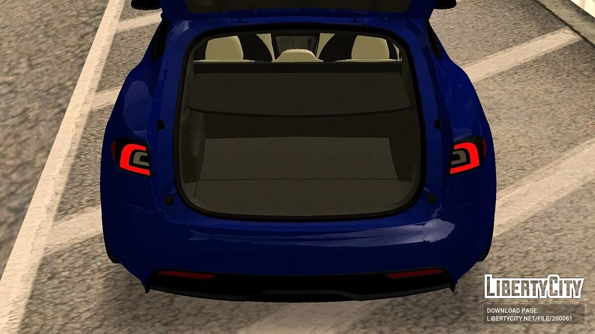 Tesla Model S Plaid / GTA San Andreas