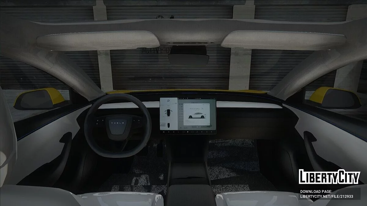 Tesla Model 3 Shark Taxi / GTA San Andreas