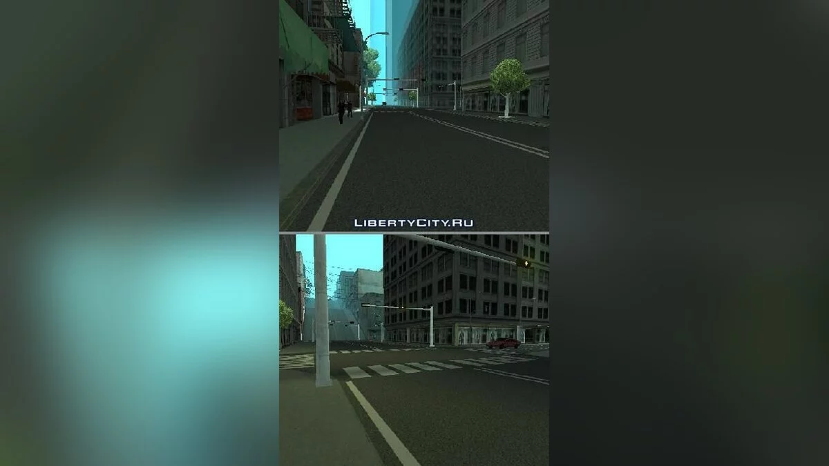 New Streets v2 / GTA San Andreas