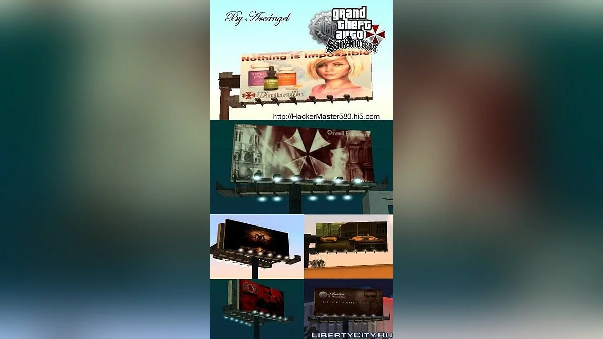 New Billboards in Las Vegas / GTA San Andreas