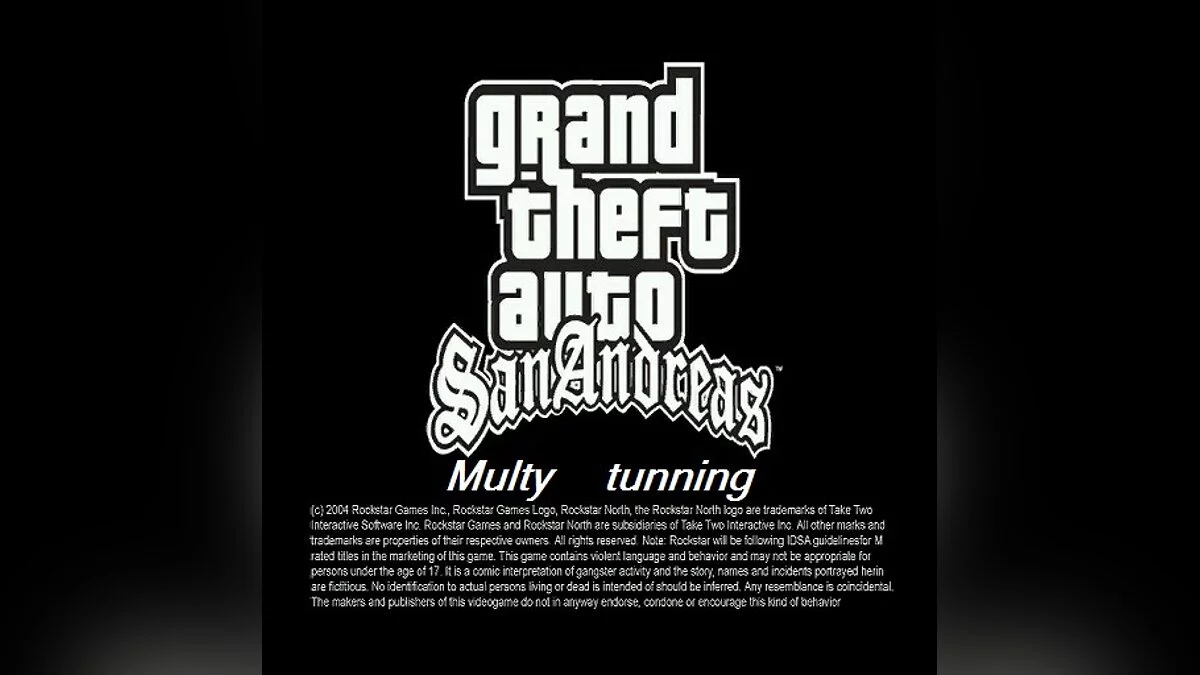 Загрузочные экраны / GTA San Andreas