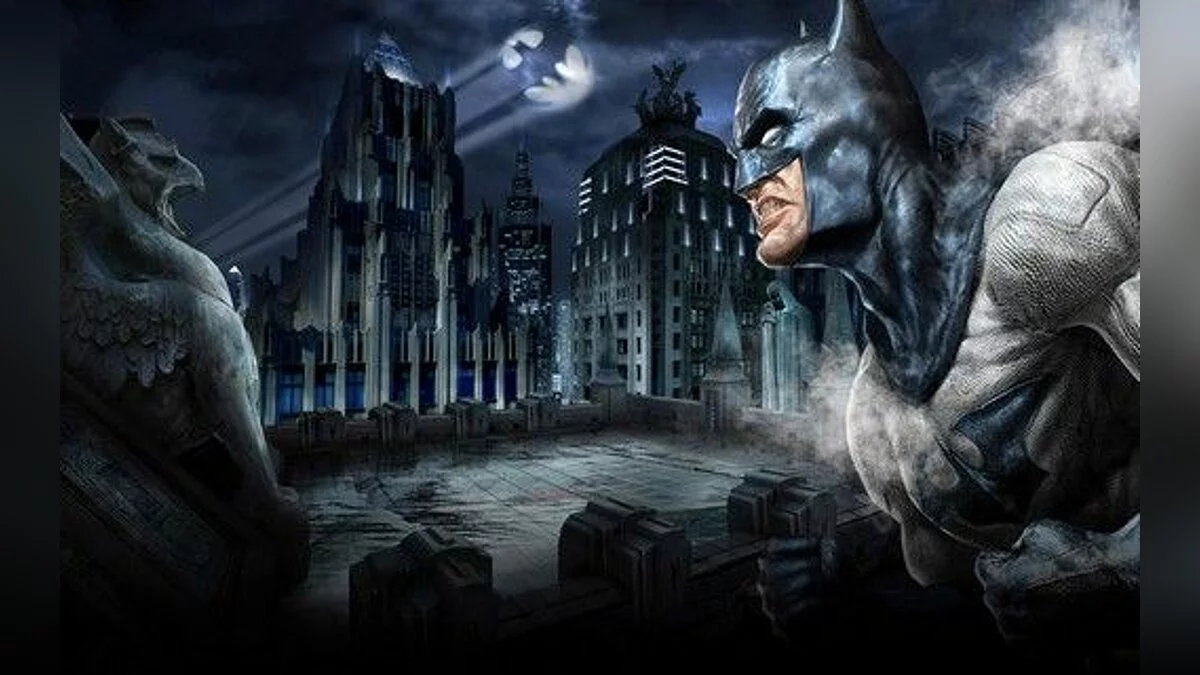 Меню в стиле batman / GTA San Andreas