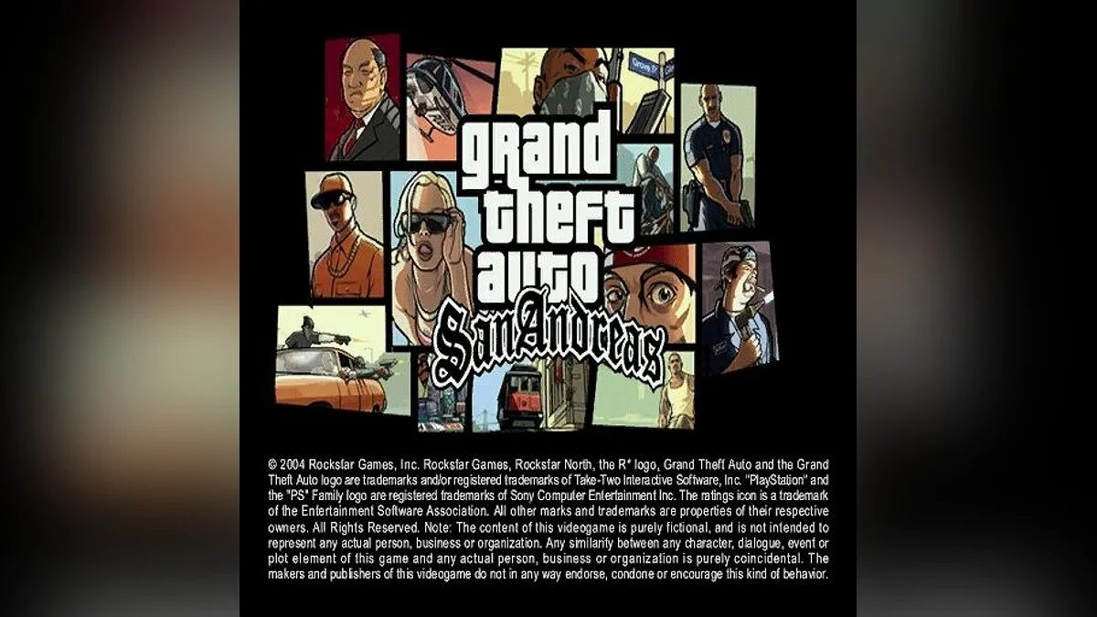 Новые загрузочные экраны / GTA San Andreas