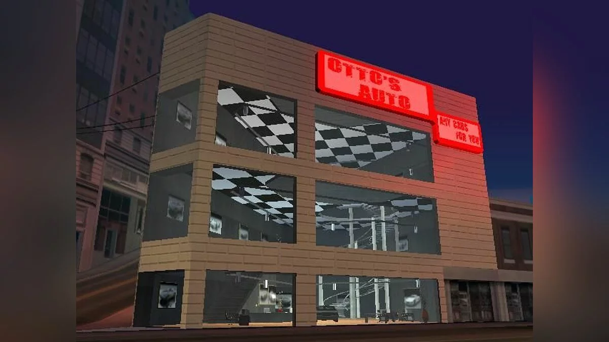 New Otto's Auto / GTA San Andreas