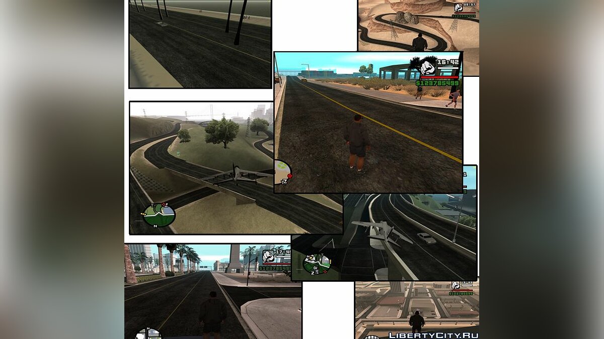 Нові дороги 2.0 для GTA San Andreas - Картинка #1