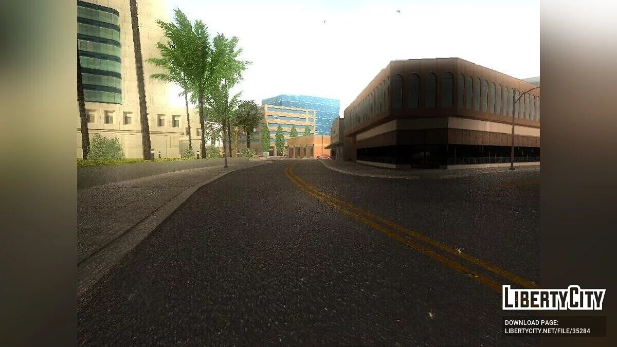 Modification Of The Road in San Andreas / GTA San Andreas