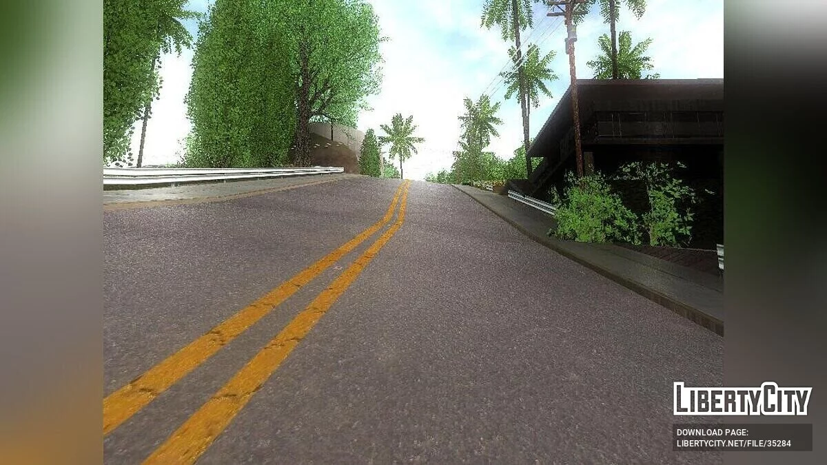Modification Of The Road in San Andreas / GTA San Andreas