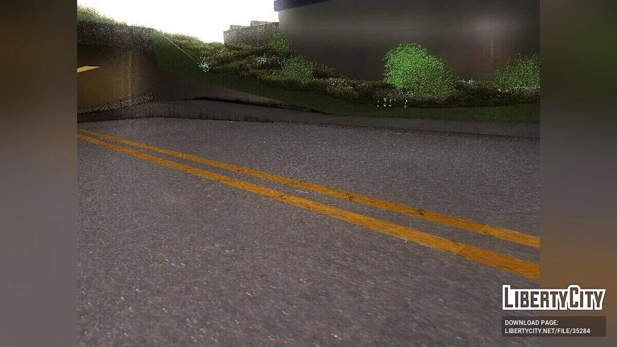Modification Of The Road in San Andreas / GTA San Andreas