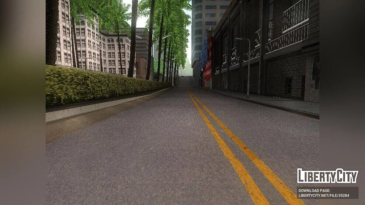 Modification Of The Road in San Andreas / GTA San Andreas