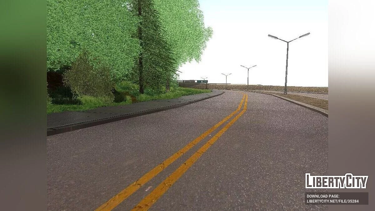 Modification Of The Road in San Andreas / GTA San Andreas