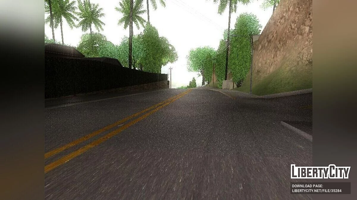 Modification Of The Road in San Andreas / GTA San Andreas
