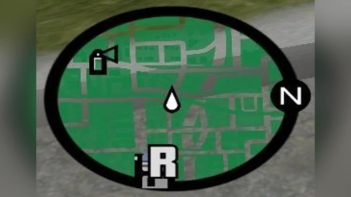 HQ SA Radar (GTAIII Style)  / GTA San Andreas