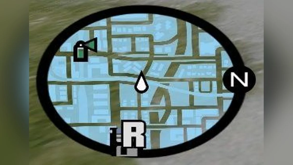 HQ SA Radar (GTAIII Style)  / GTA San Andreas