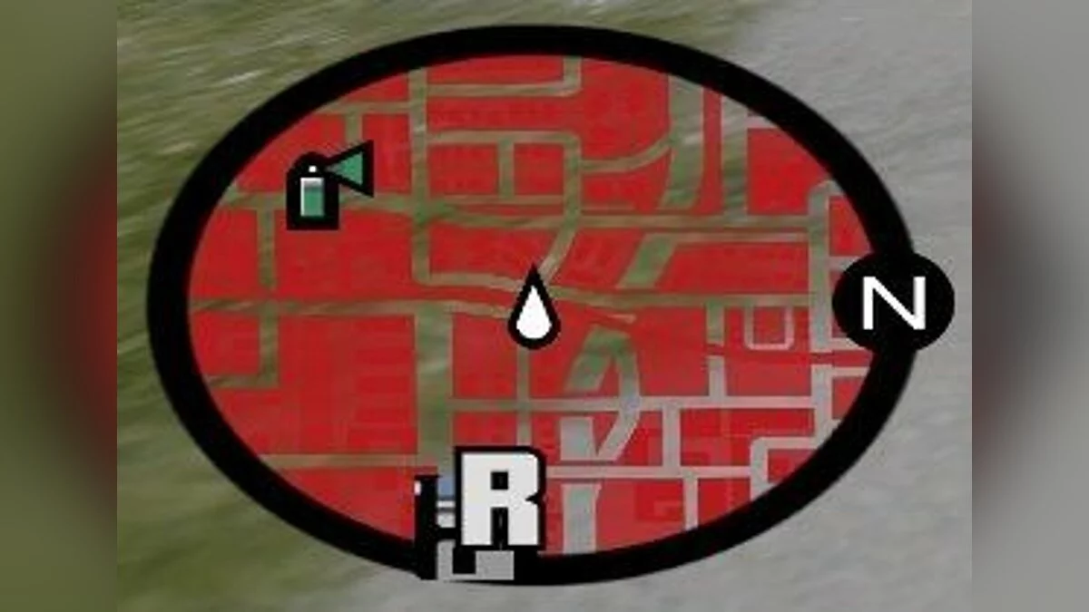 HQ SA Radar (GTAIII Style)  / GTA San Andreas
