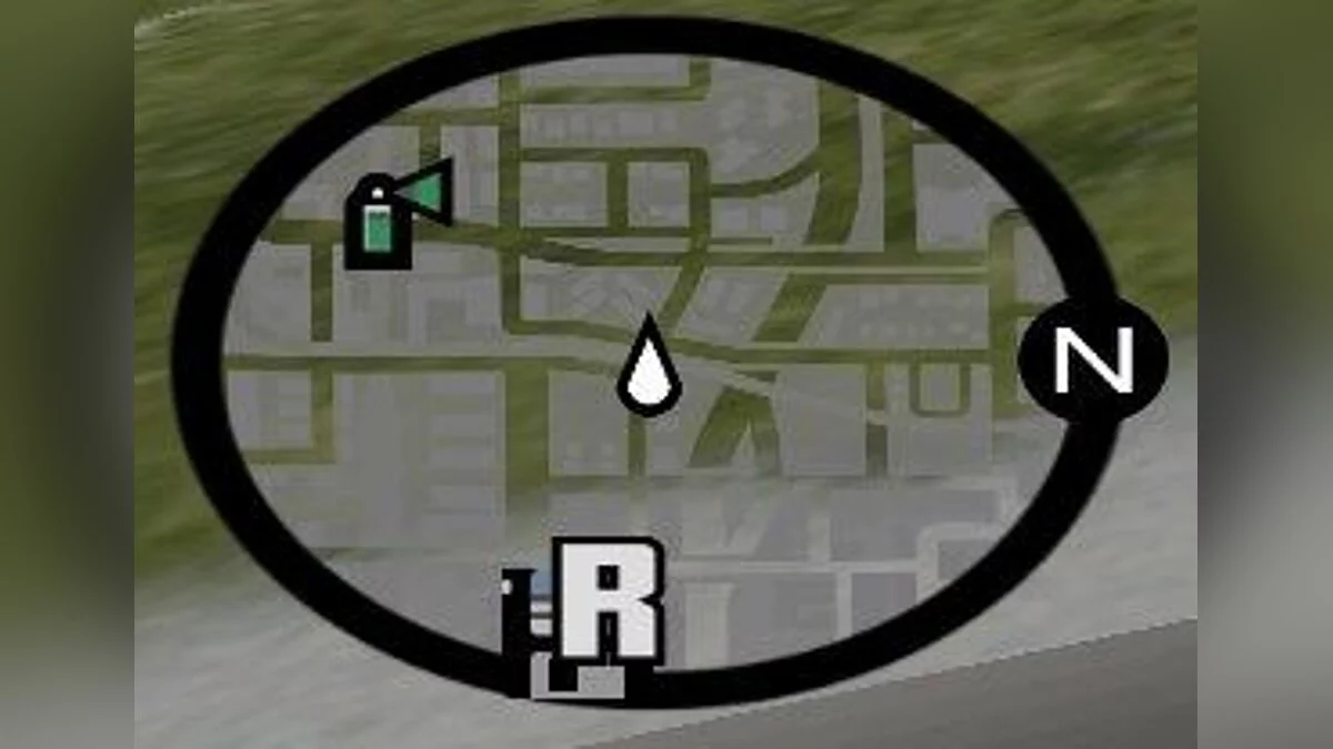 HQ SA Radar (GTAIII Style)  / GTA San Andreas