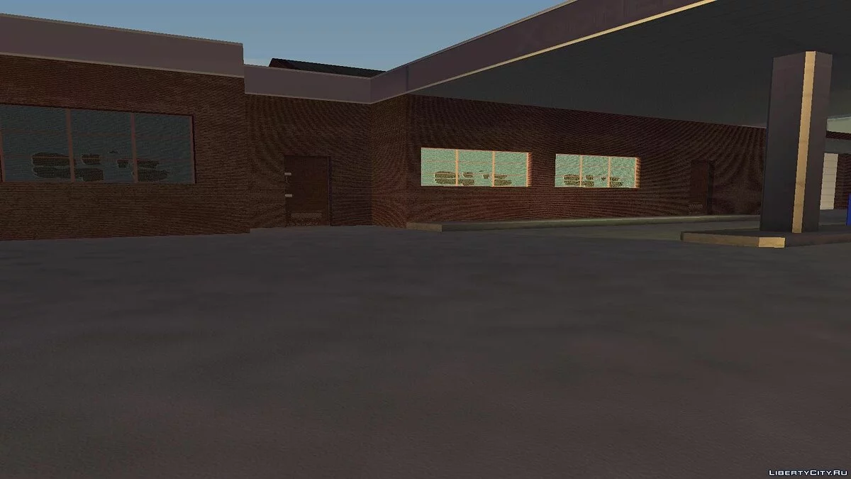 Новые текстуры старого гаража в Doherty / GTA San Andreas