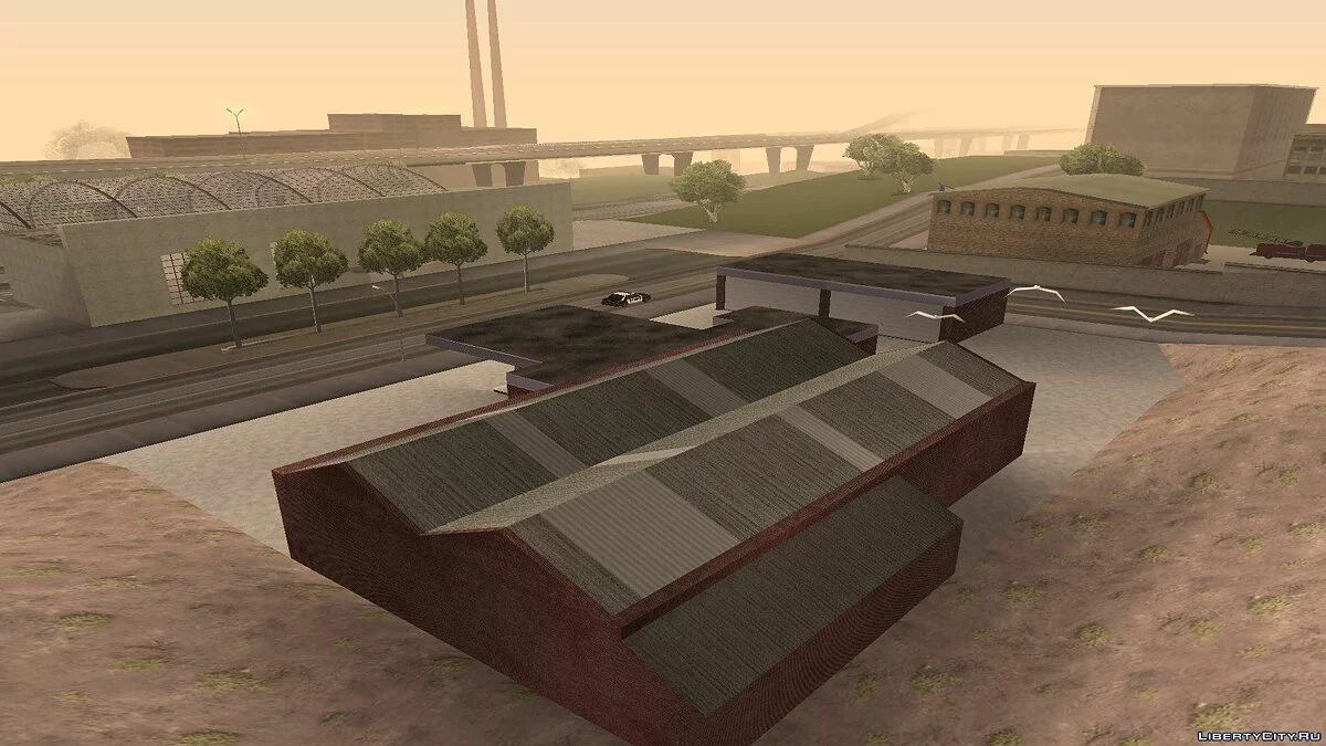 Новые текстуры старого гаража в Doherty / GTA San Andreas