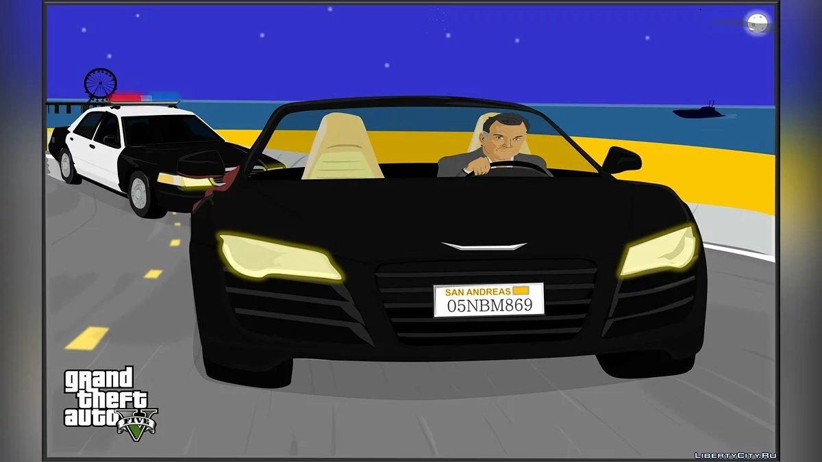 Загрузочные заставки в стиле GTA 5 / GTA San Andreas