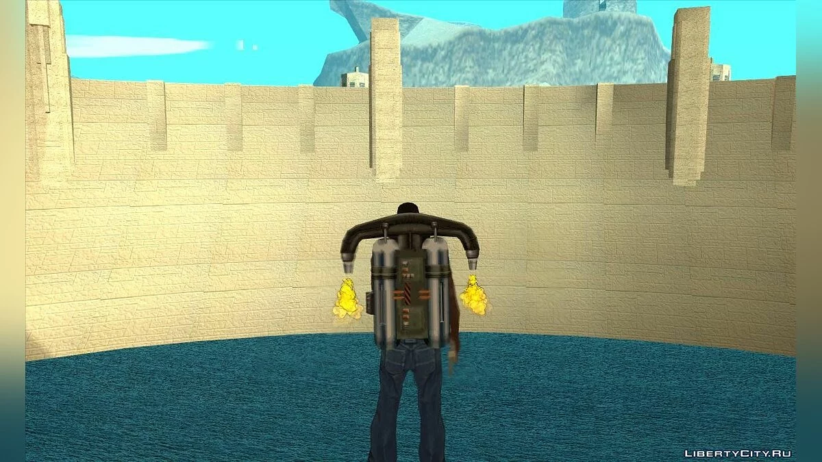 Новая дамба Шермана / GTA San Andreas