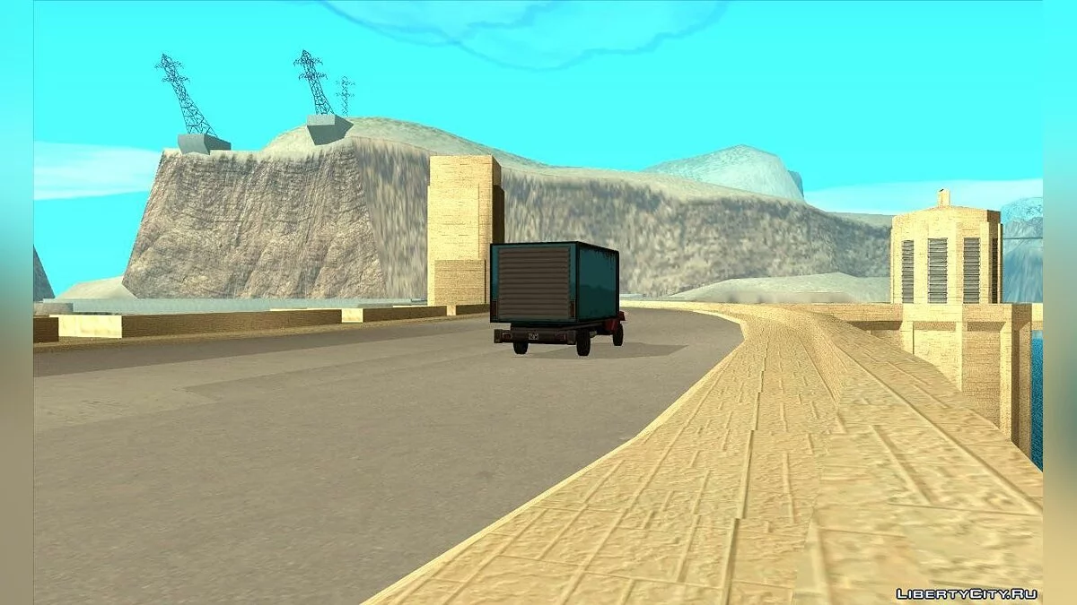Новая дамба Шермана / GTA San Andreas