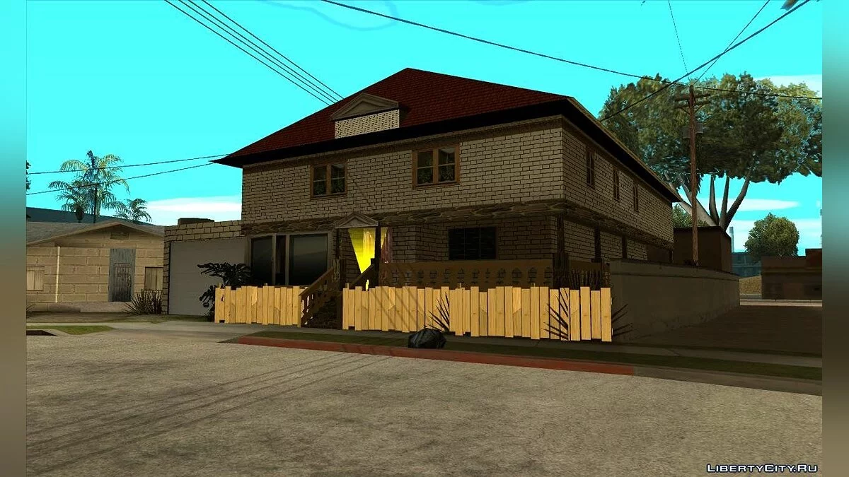 Современный дом Сиджея V1.0 / GTA San Andreas