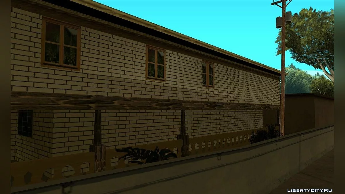 Современный дом Сиджея V1.0 / GTA San Andreas