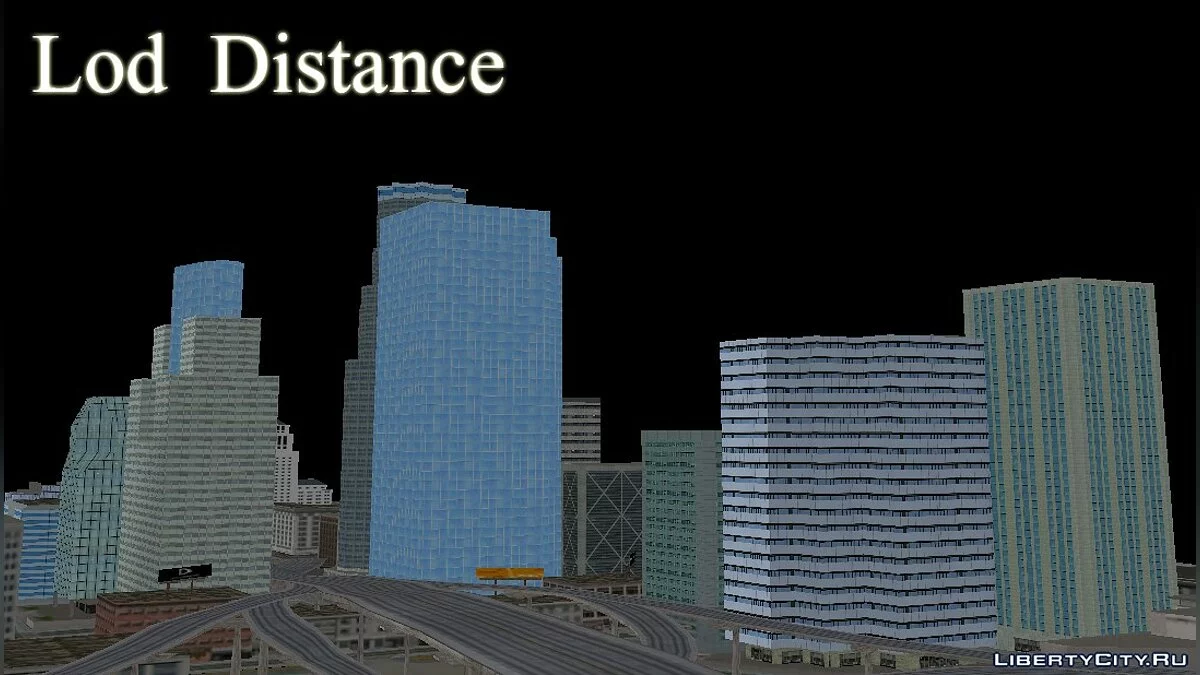 Новые текстуры небоскребов LA / GTA San Andreas