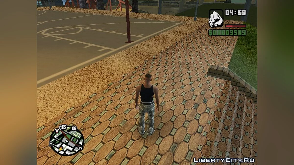 Баскетбольная площадка / GTA San Andreas
