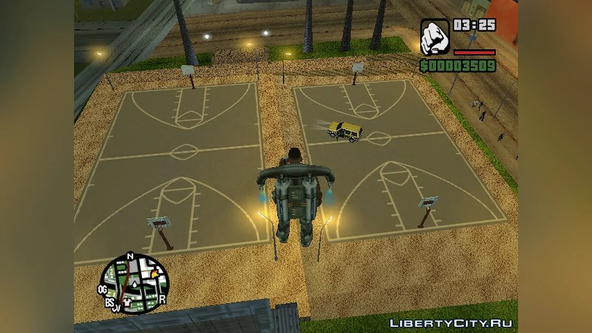 Баскетбольная площадка / GTA San Andreas