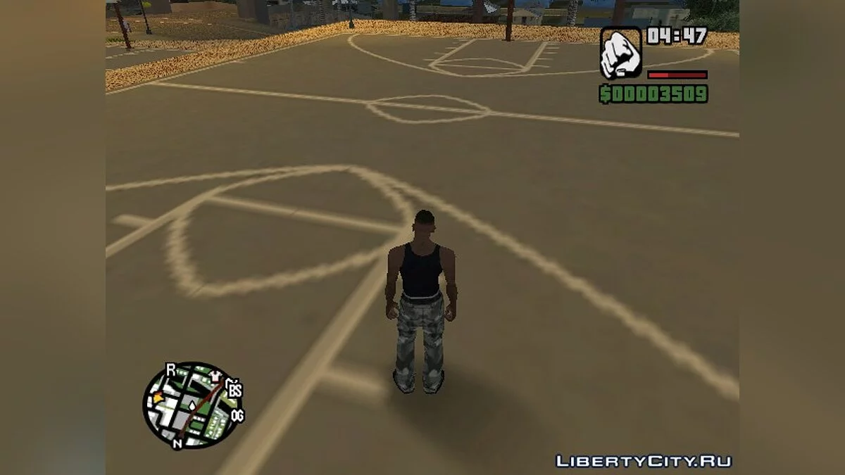 Баскетбольная площадка / GTA San Andreas