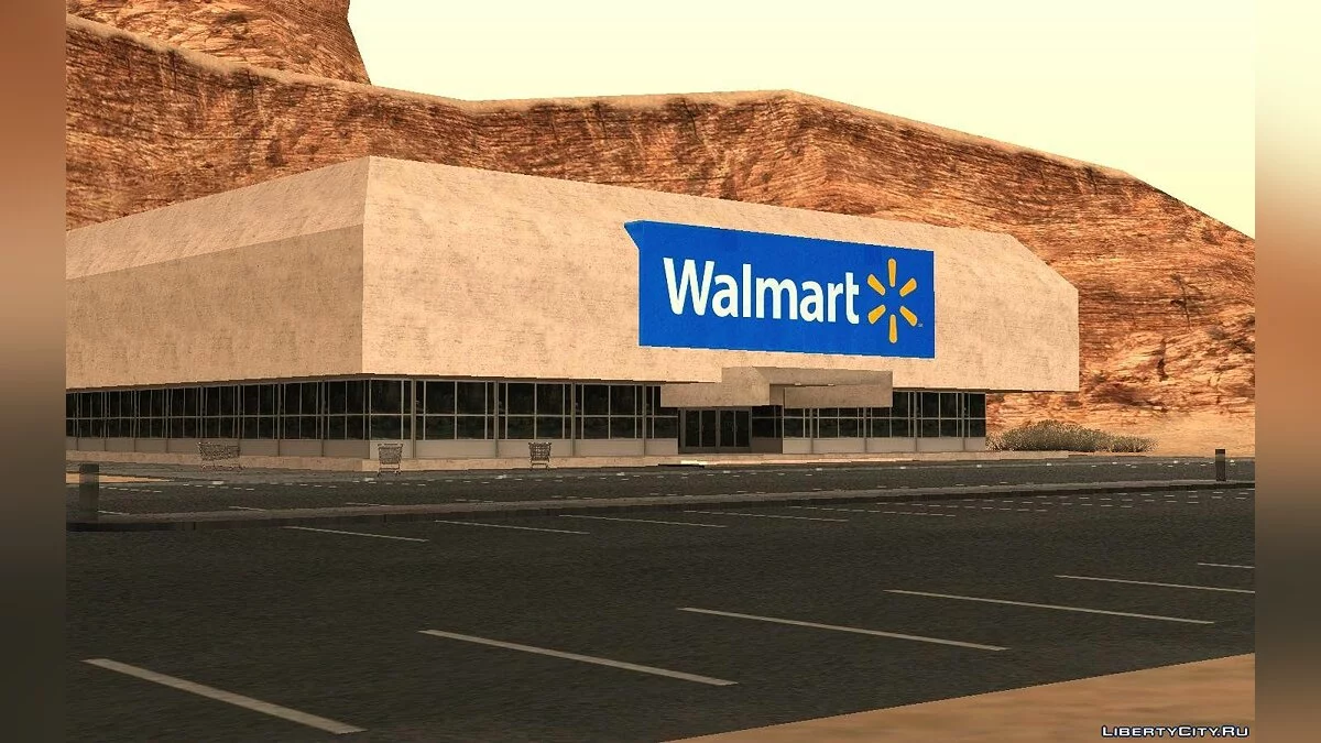 Walmart supermarket / GTA San Andreas