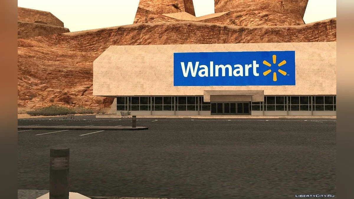 Walmart supermarket / GTA San Andreas