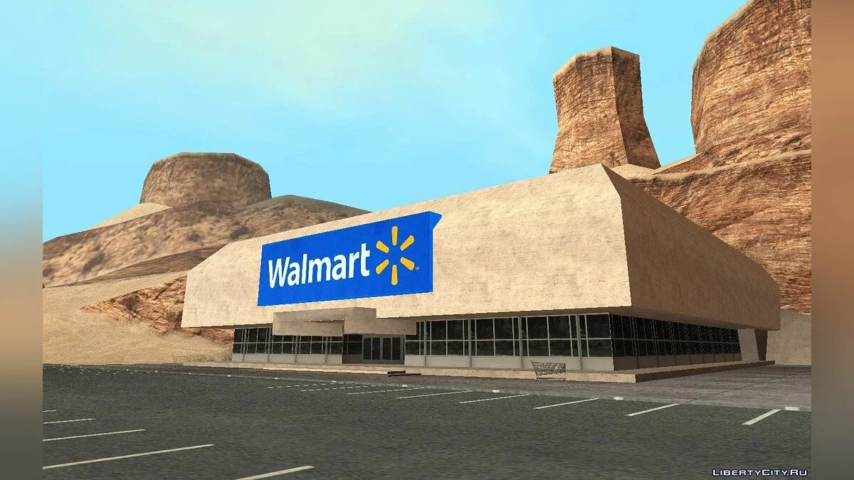 Walmart supermarket / GTA San Andreas