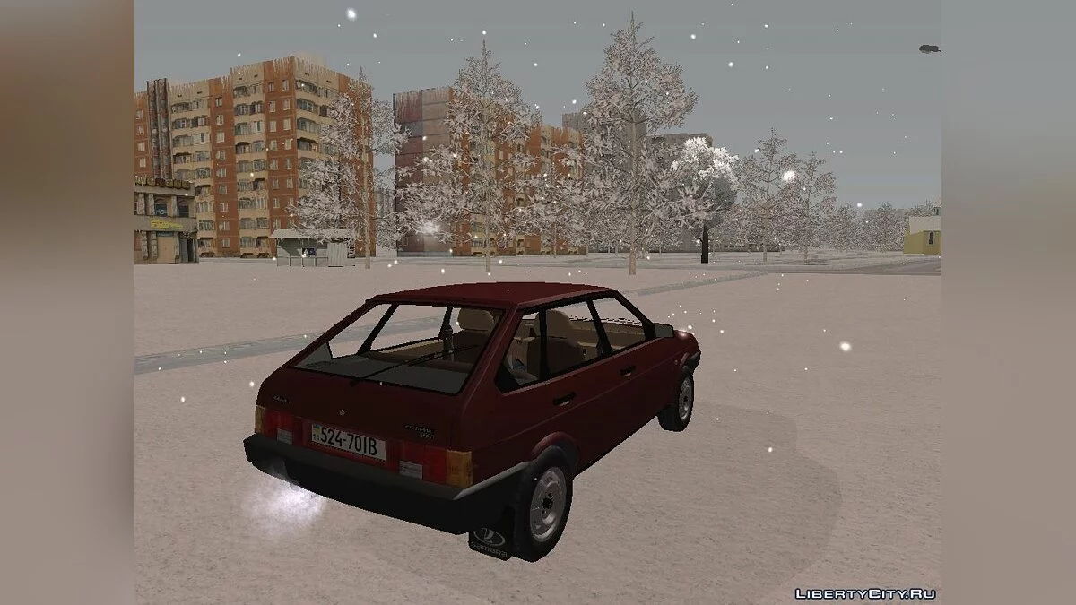 GTA Львов - Зима (Бета 3) / GTA San Andreas
