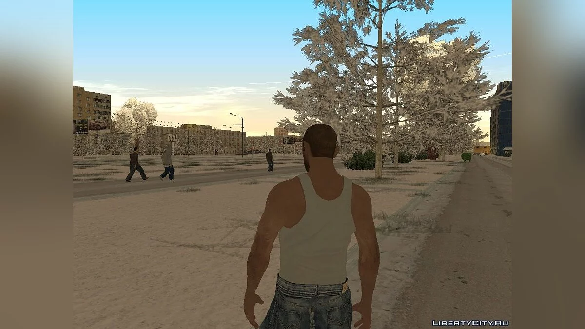 GTA Львов - Зима (Бета 3) / GTA San Andreas