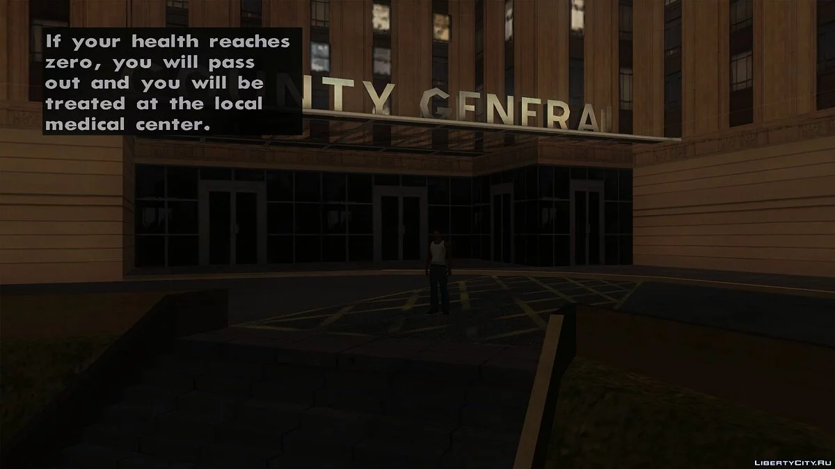 Стандартный шрифт в [HD] / GTA San Andreas