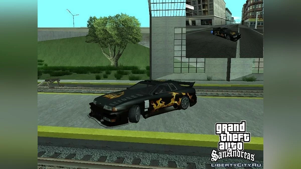 Винил для Elegy - Пламя / GTA San Andreas
