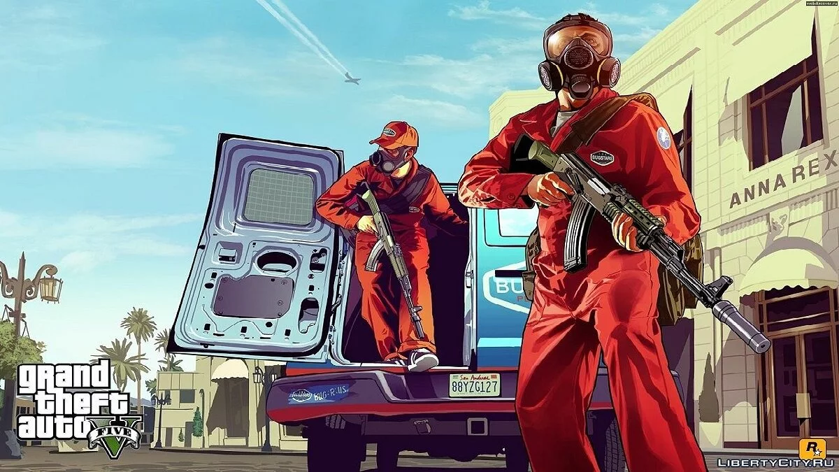 Загрузочные экраны на тему GTA 5 / GTA San Andreas