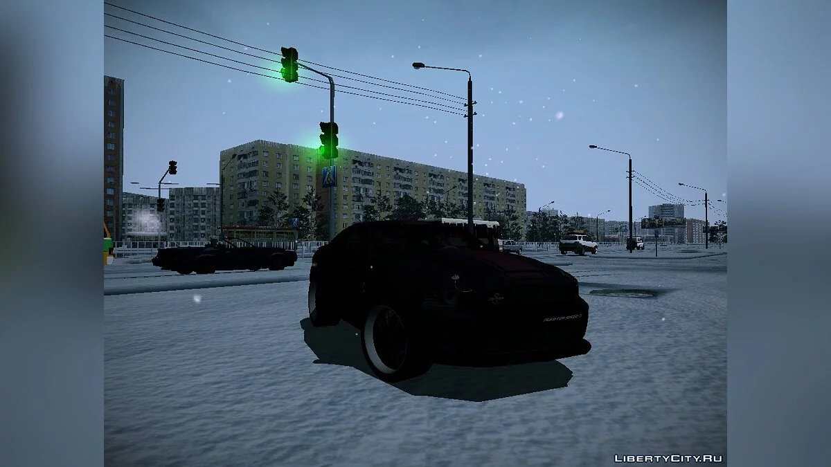 Зима для GTA Львов Район Психов (бета 2) / GTA San Andreas